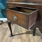 Antique Mahogany Corner Display Cabinet5