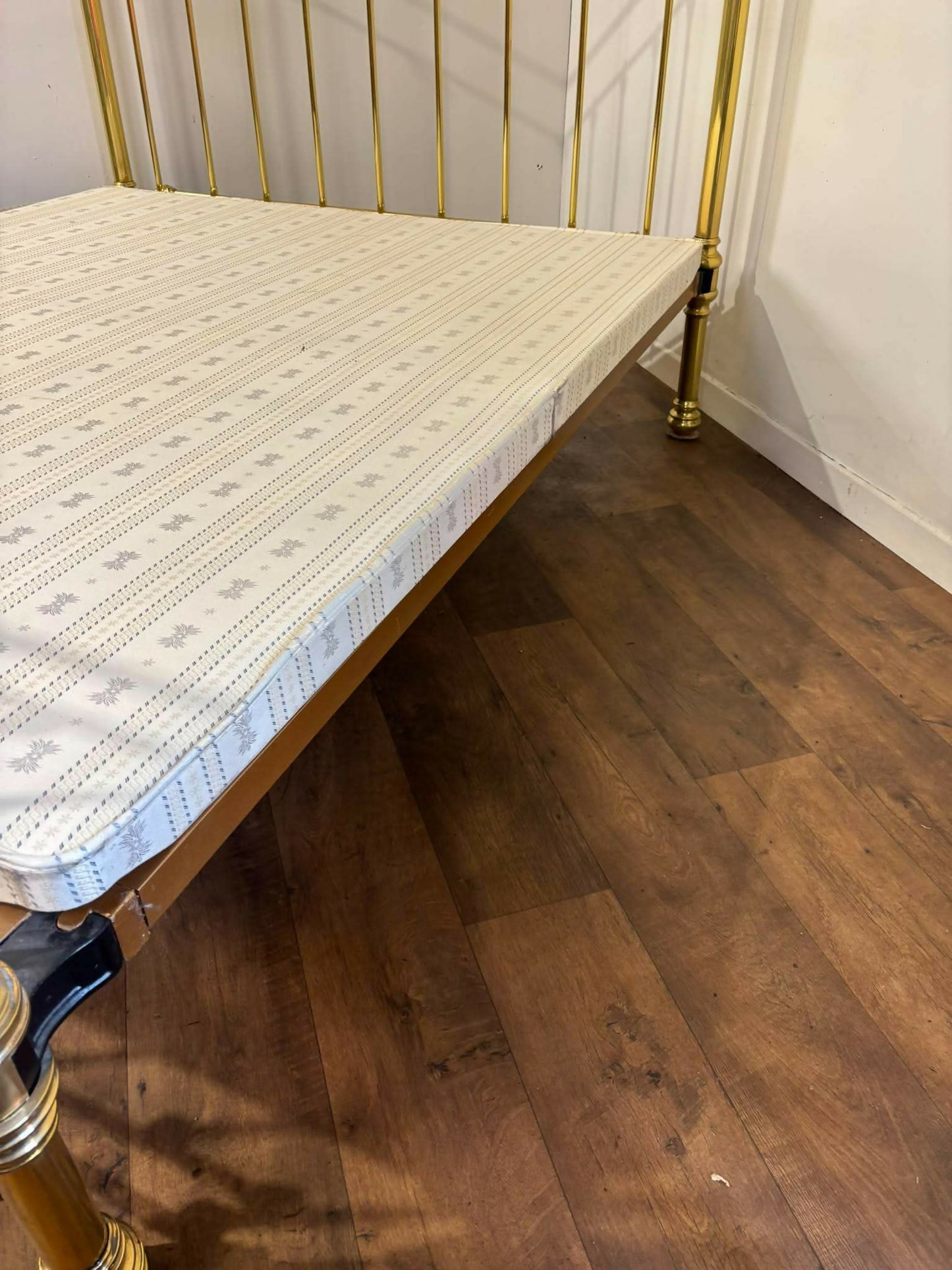 Victorian Style Brass Super King Size Bed Frame