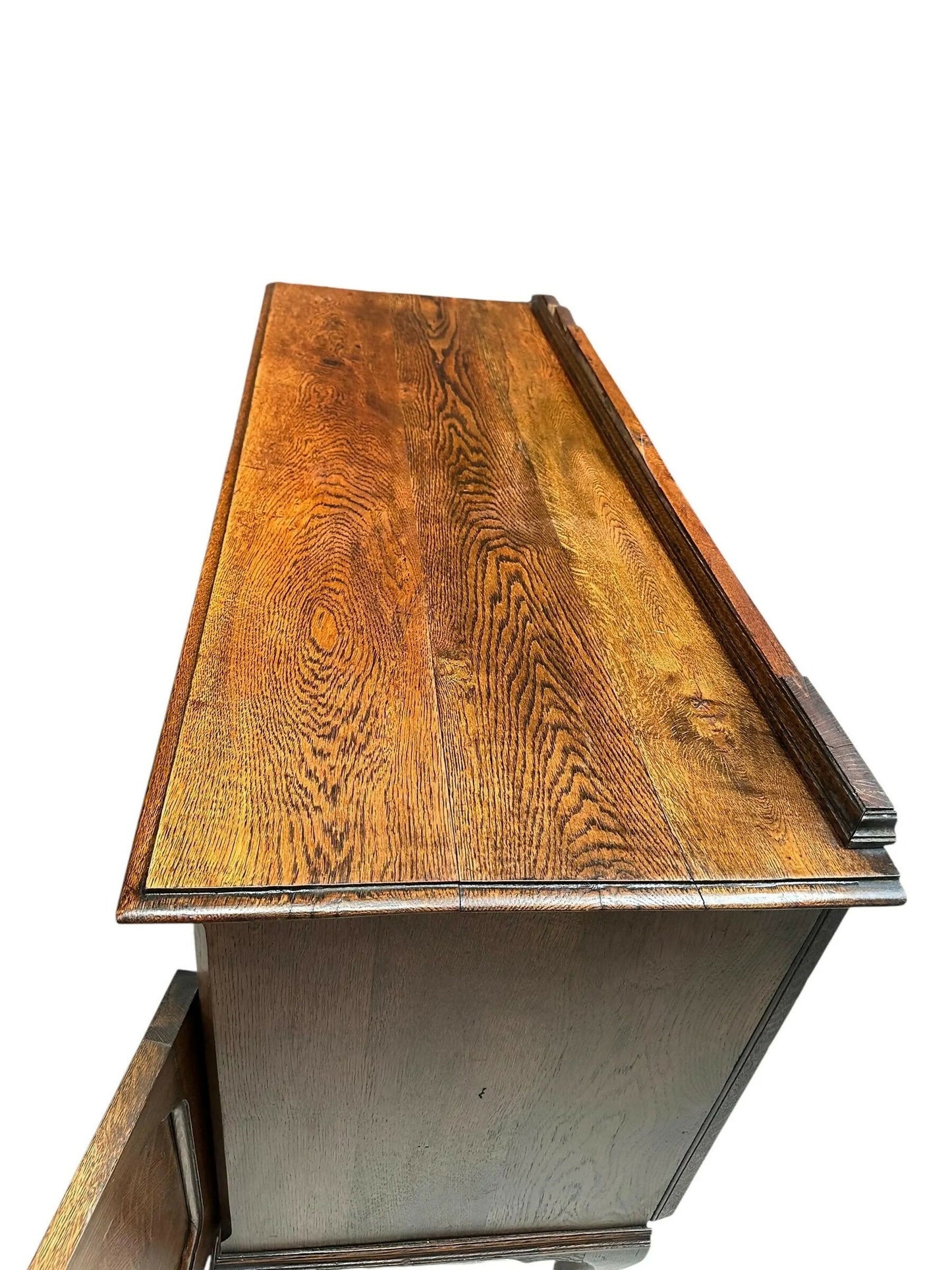 Vintage Oak early 20th C sideboard cupboard