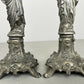 Pair of Candle Holders Vintage French Style Figural Design Candlesticks LOT 6471