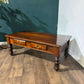 Reproduction Mahogany Two Drawer Coffee Tablez