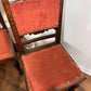 Victorian Set of Six Carved Oak Dining Chairs