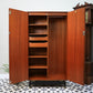 Bedroom suite G Plan Tola Black 2 Wardrobes Dressing Table Headboard Bedside