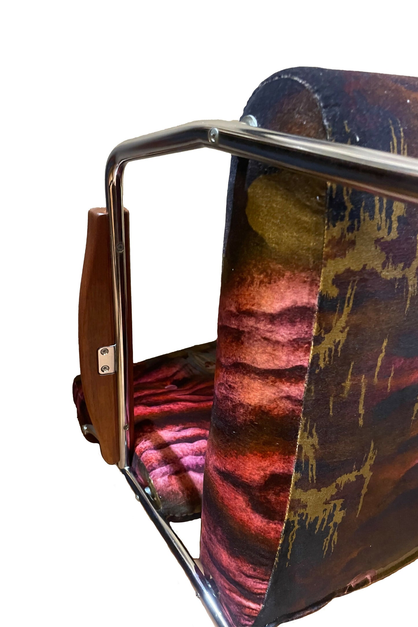 Mid Century Gorgeous Bespoke Velvet Chair