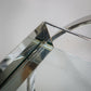 Art Deco Style Cocktail Drinks Savoy Trolley on Castors with Tempered Glass