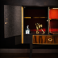 Crimson Crimson Cocktail Cabinet | Drinks Cabinet | Mid Century Bar Cabinet | Statement Home Bar