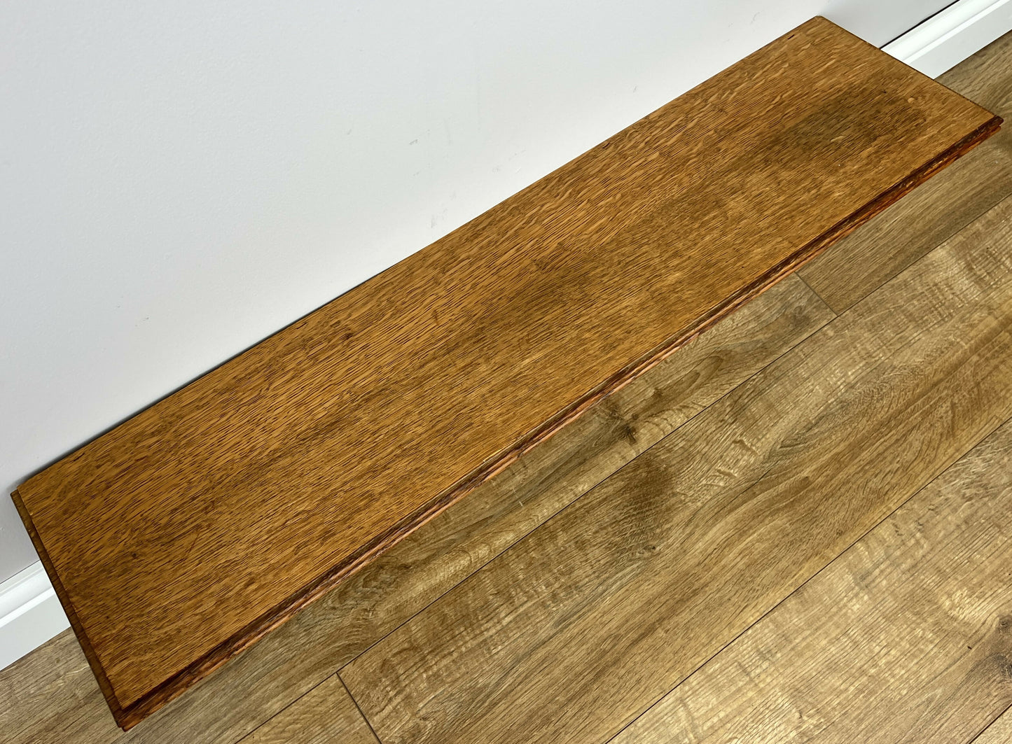Coat Rack Vintage French Oak Wall Mounted 5 Hooks Carved Rack Hanger LOT 6203