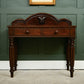 Victorian Mahogany Hall Console Table - Washstand - Bathroom Vanity Converison?