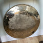 Walnut-Framed Dinner Gong with Brass Gong