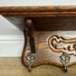 Coat Rack Vintage French Carved Oak Wall Mounted 6 Hooks Rack Hanger LOT 6368