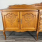 Vintage French Oak Sideboard Louis XIV Style Buffet Cabinet Cupboard LOT 3820