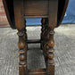 Titchmarsh & Goodwin Vintage Oak Miniature Dropleaf Gateleg Occasional Table