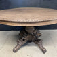 French Carved Oak Hunting Table