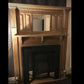 Beautiful large wooden fireplace surround