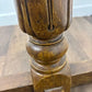 Vintage Oak Torchère / Plant Stand