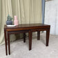 Vintage Mid Century Teak Nest Of Side Tables Scandi Danish Style Retro R1019