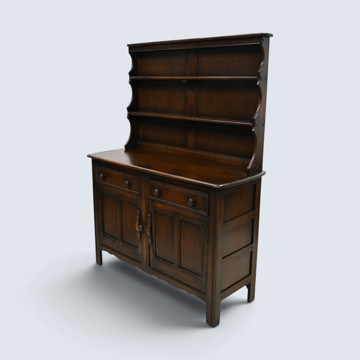 Ercol Old Colonial 2 Door Dresser Traditional Finish Model 331D FREE UK Delivery