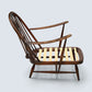 Ercol Fleur-De-Lys Easy Chair New Webbing (Pirelli) Frame Only FREE UK Delivery*