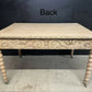 French Carved Oak Writing Table