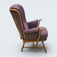 Ercol Evergreen Easy Chair Armchair Golden Dawn New Webbing EXC FREE UK Delivery