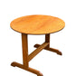 Art Deco tilt top light Oak side table