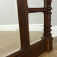Mirror Antique French Oak Wall Mirror Bevelled Large Glass Wall Frame LOT 6370