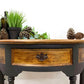 HALFMOON SOLID WOOD CONSOLE TABLE