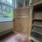 Rustic Antique Victorian Solid Pitch Pine Cupboard Sideboard Dresser Server
