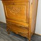 Cabinet Vintage French Louis XIV Style Drop Front Cupboard Sideboard LOT 2646