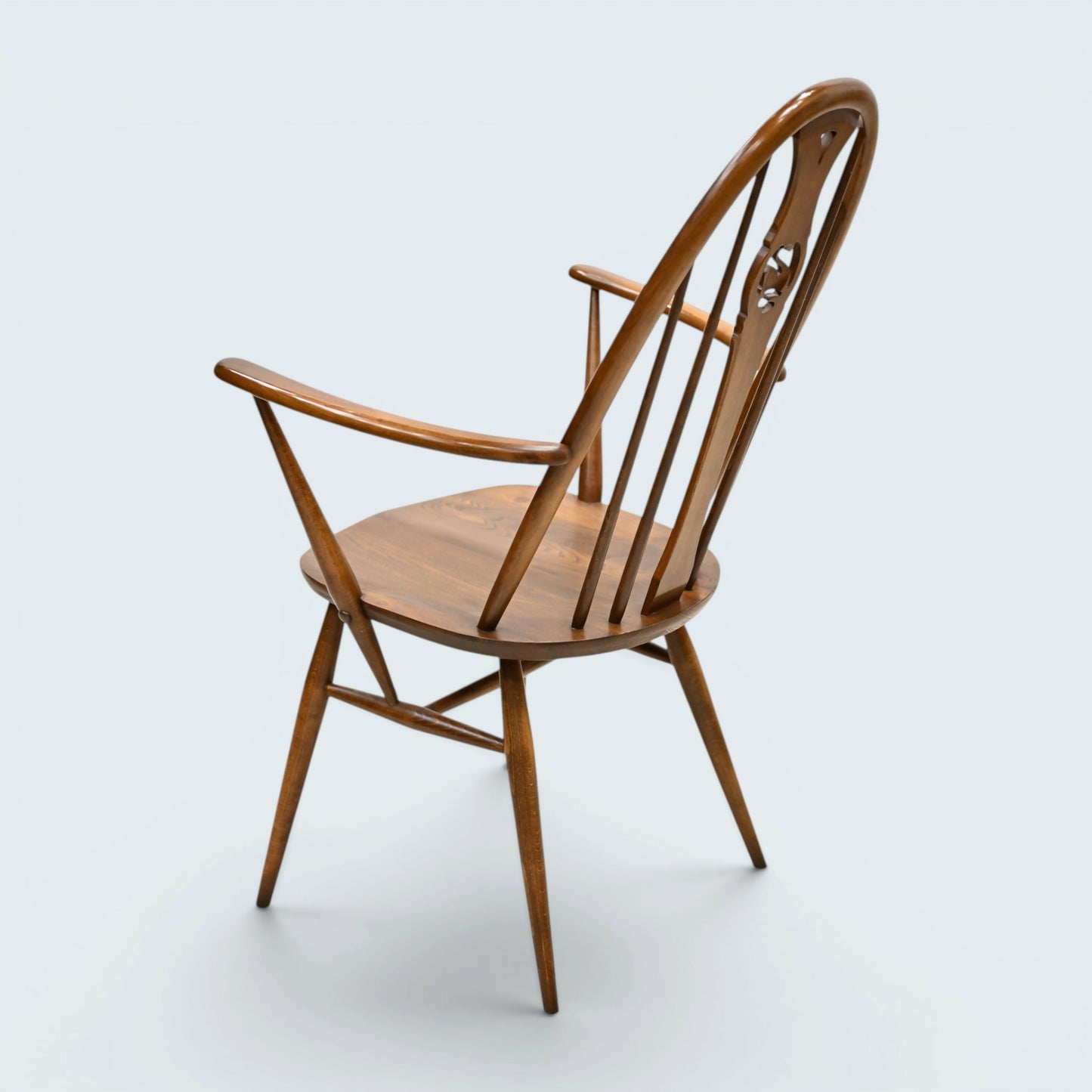 4 Ercol Swan Bow Back Dining Chairs Windsor Bow Golden Dawn FREE UK Delivery*