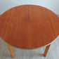 Mid century retro GDR round dining table