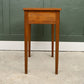 Mid Century Teak Console Table Side Table with Red Handle - 1960s