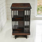 Edwardian Revolving Bookcase With 2 Tiers And Marquetry Decoration FREE Delivery