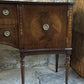 Regency Style Mahogany Sideboard with Drawers - Serpentine
