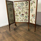 Edwardian Mahogany Folding Fire Screen