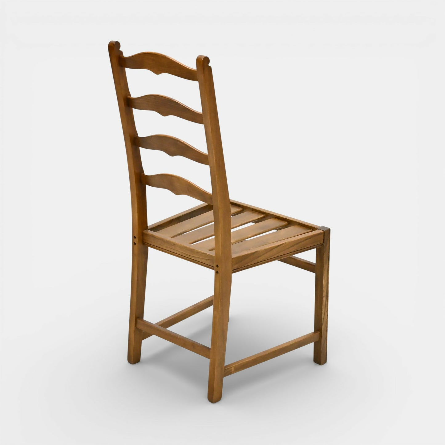 Ercol Set Of 4 Dining Chairs Golden Dawn Ladderback 1970s FREE UK Delivery*. SBR11074/2210E