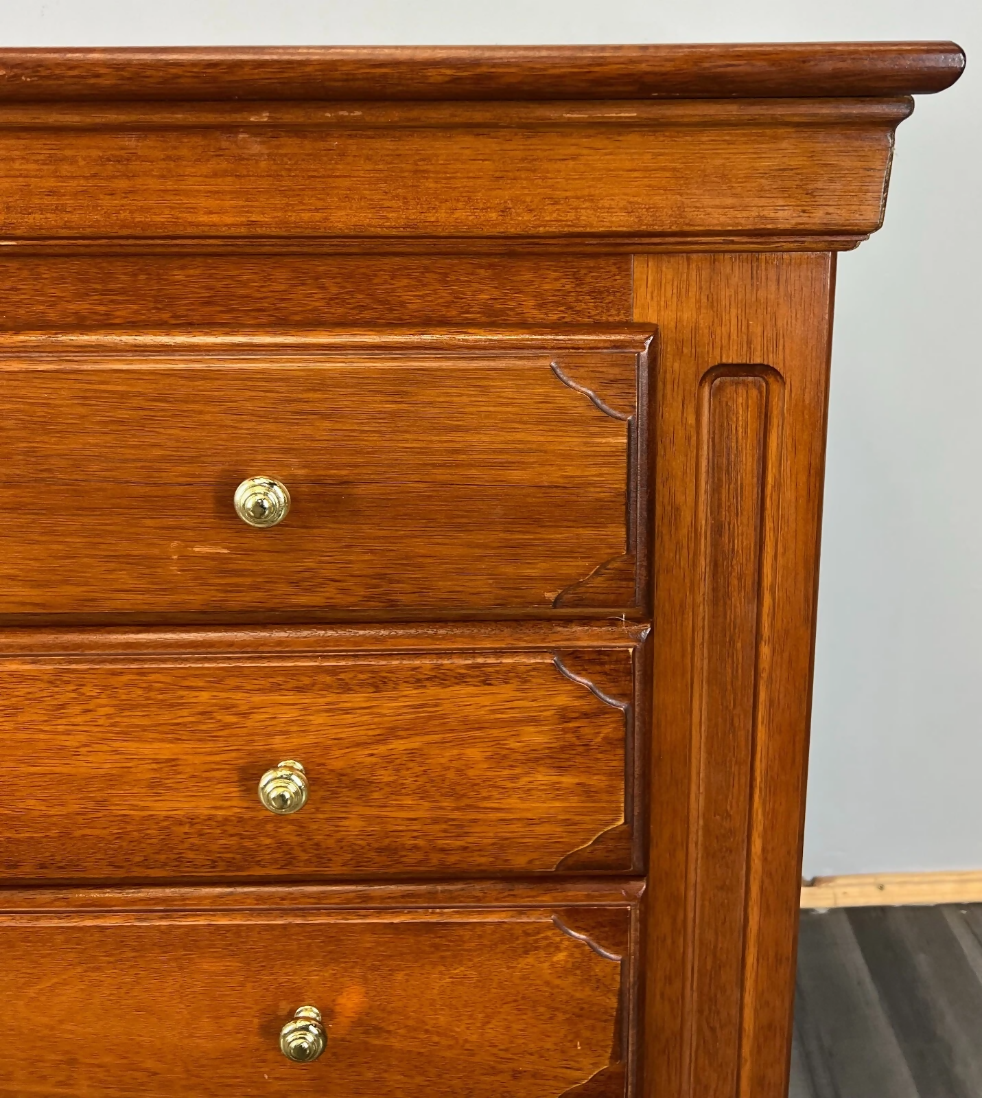 Chest of Drawers Vintage French Style Storage 4 Drawers Cabinet LOT 3598