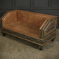 Moroccan Embossed Metal & Leather Sofa