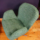 1970s Hungarian Mid Century Swivel Armchair – newly Reupholstered