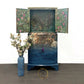 Bespoke Whimsical Floral Fairies Drinks Cabinet