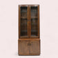 Ercol Tall Narrow Cupboard Display Cabinet Fruitwood Finish FREE UK* Delivery. SBR9628/0710D