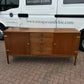 Mid Century Sideboard By Ole Gjerlov Knudsen & Torben Lind. Model “Moduline