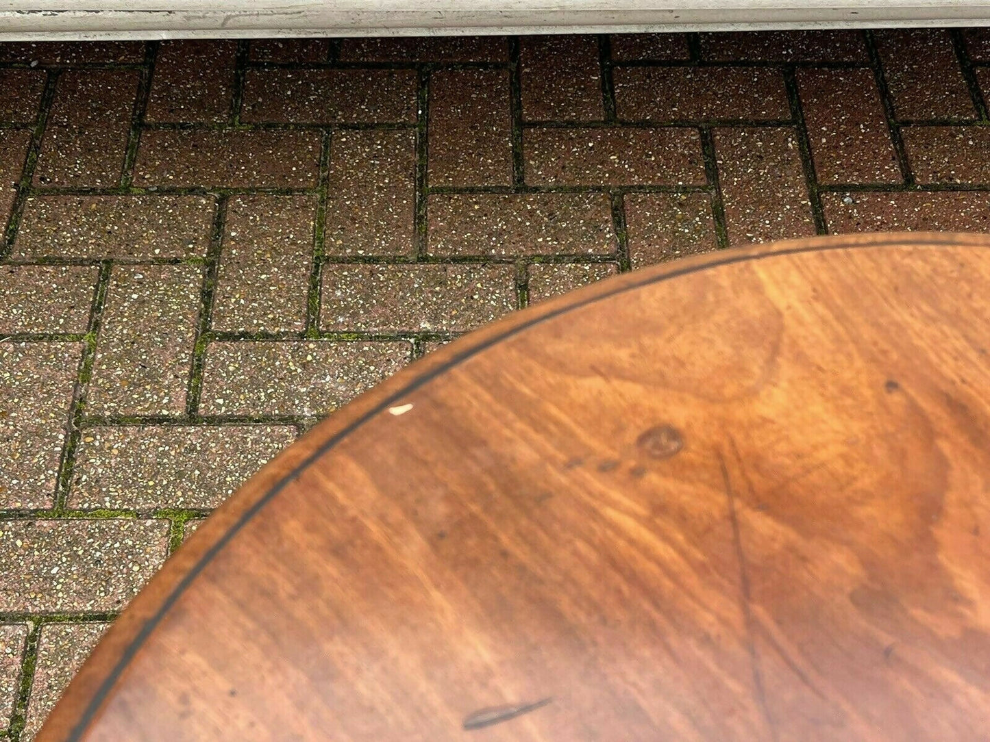 Victorian Vintage Mahogany Tilt Top Lamp Table, Side Table