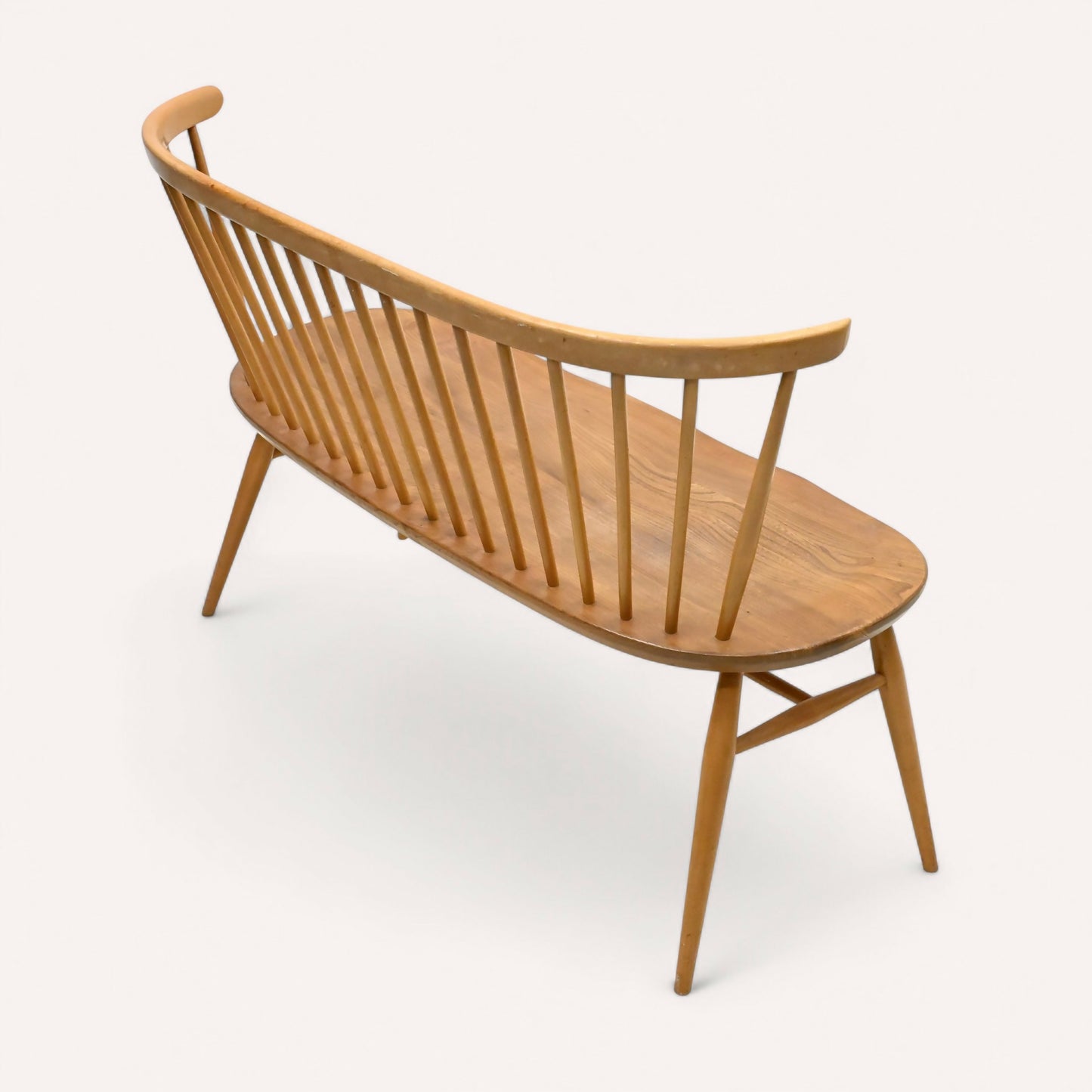 Vintage Ercol Love Seat Model 450 Ercol's Natural Finish Elm FREE UK Delivery*. SBR10852/2008E