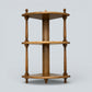 Ercol Hanging Corner Shelving Golden Dawn Finish #1104 EXC FREE UK Delivery