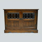 Old Charm TV Stand Music Entertainment/Cabinet Light Oak #2265 FREE UK Delivery