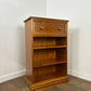 Contemporary Pine Bookcase With Drawer