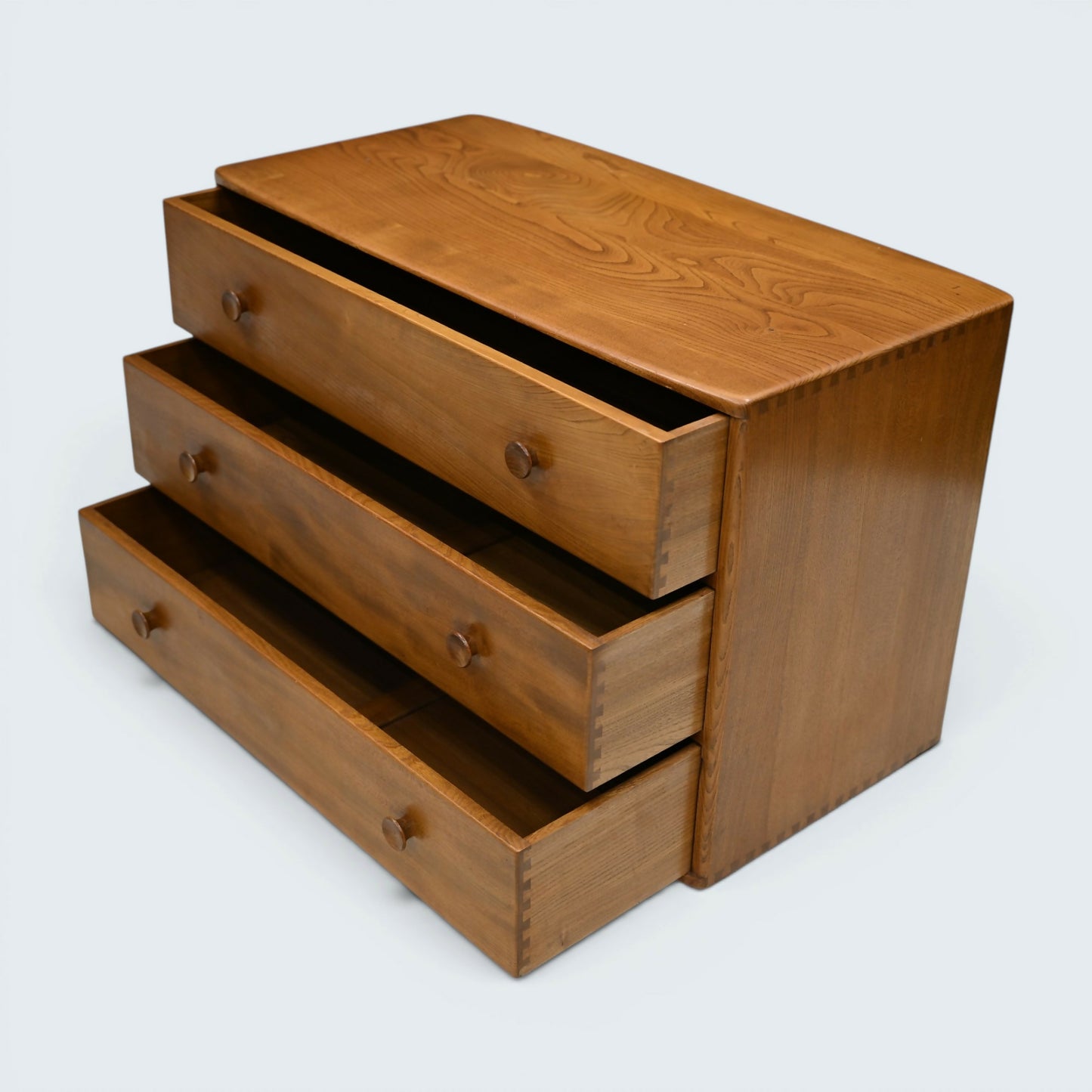 Ercol Windsor Chest Of Drawers 3 Long Drawers Natural Finish FREE UK Delivery*