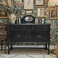 Vintage 1930s Oak Sideboard with Barley Twist Legs, Vintage Buffet Cabinet with Original Handles, Hallway Console, Country Cottage Fur