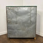 Reclaimed Indian Wood Rustic Green Distressed Cupboard